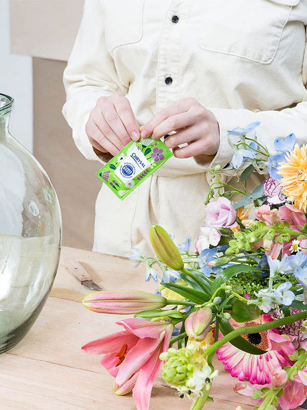 Chrysal Flower Food Clear Bulk Sachets – 1 Pint Dose (200 ct Bag) - Image 3